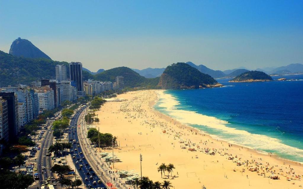 Appartamento Completo Na De Copacabana 02 Quartos Com Vista Lateral Mar Em Andar Alto, Ar, Wifi , Netflix, Pauloangerami Rmvc18 *